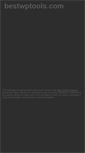 Mobile Screenshot of bestwptools.com